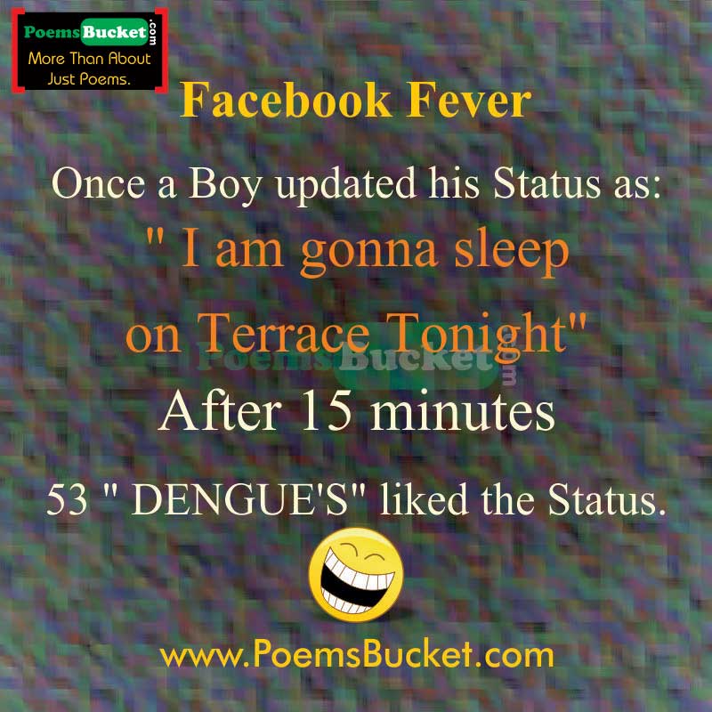 Once A Boy Updated His Status English Jokes