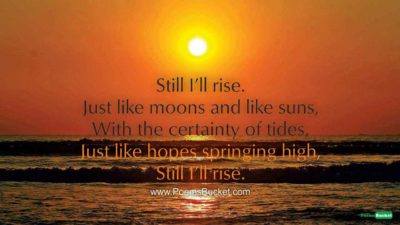 Like Dust Still I Rise - Motivational Poems