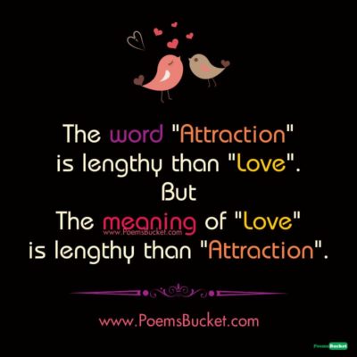 Word Attraction‬ Is Lengthy - Love Quotes