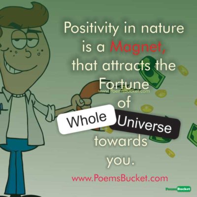 Positivity In Nature Is A - English Thoughts