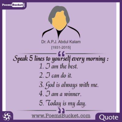 16 Top 21 Inspirational Quotes By Dr. APJ Abdul Kalam