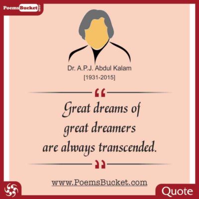 19 Top 21 Inspirational Quotes By Dr. APJ Abdul Kalam