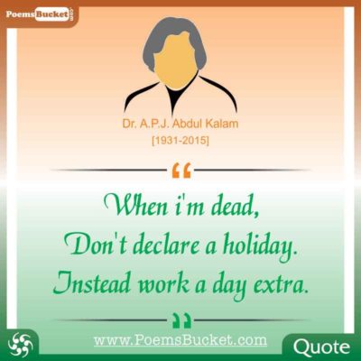 21 Top 21 Inspirational Quotes By Dr. APJ Abdul Kalam