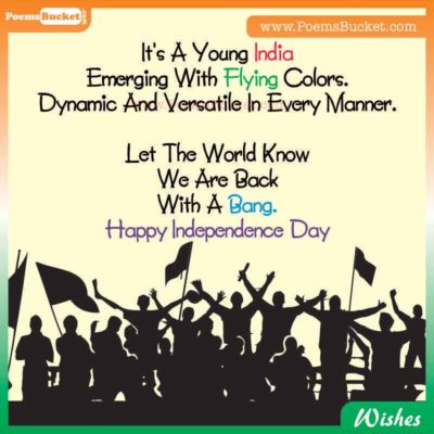 3. Top 7 Happy Independence Day Wishes For India