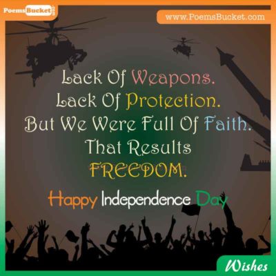 7. Top 7 Happy Independence Day Wishes For India
