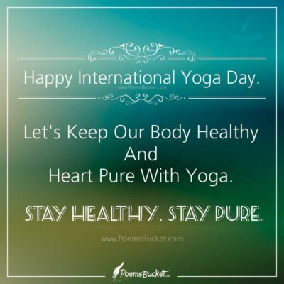Happy International Yoga Day Wish 21 June 2016
