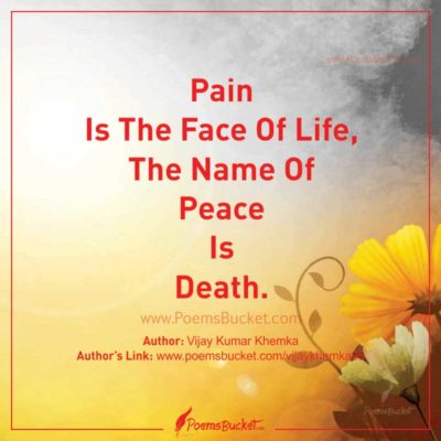 The Name Of Peace Is Death - Life Quote