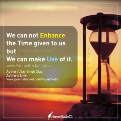 Time Is Precious - Thought